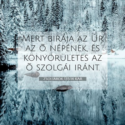 Zsoltárok 135:14 Bibliai vers magyarázata