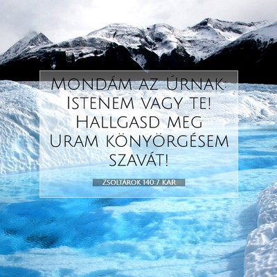 Zsoltárok 140:7 Bibliai vers magyarázata