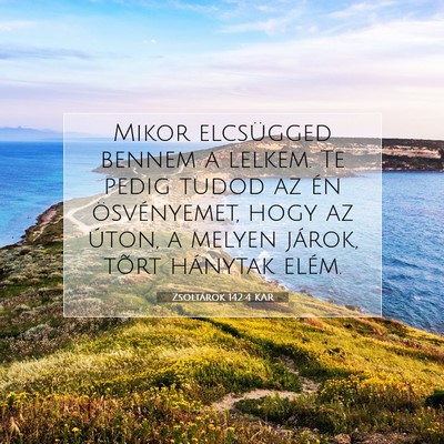 Zsoltárok 142:4 Bibliai vers magyarázata