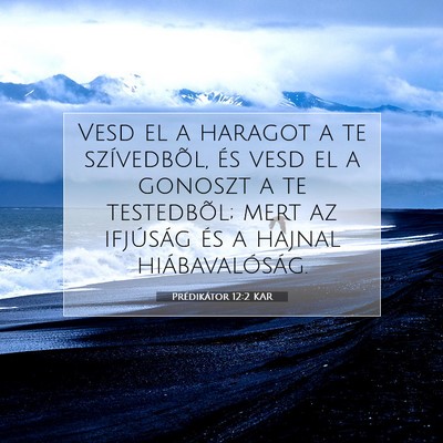 Prédikátor 12:2 KAR Bibliai verskép