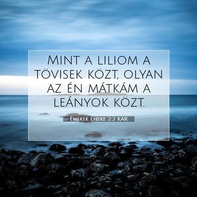 Énekek Éneke 2:2 Bibliai vers magyarázata