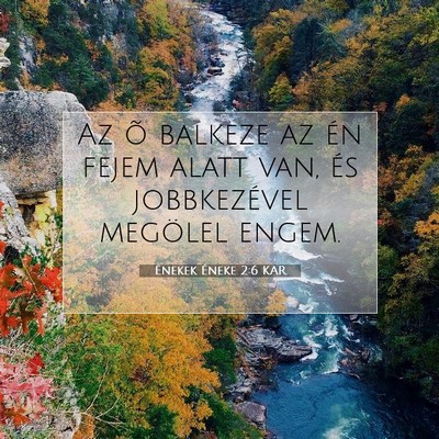 Énekek Éneke 2:6 Bibliai vers magyarázata