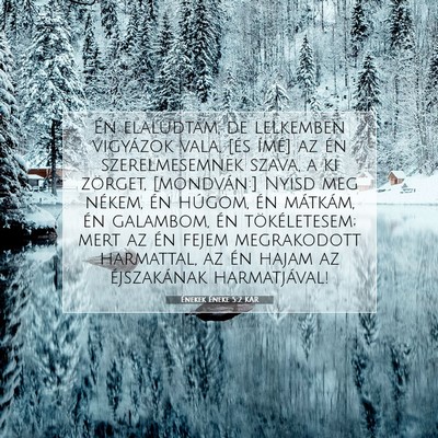 Énekek Éneke 5:2 KAR Bibliai verskép