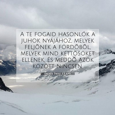 Énekek Éneke 6:3 Bibliai vers magyarázata