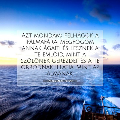 Énekek Éneke 7:8 Bibliai vers magyarázata