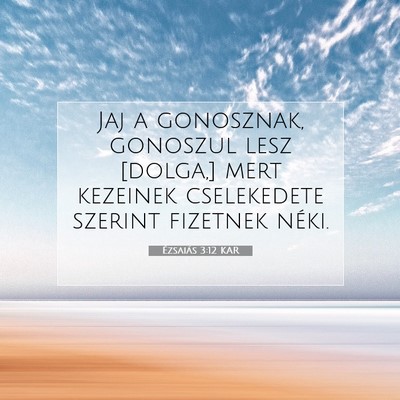 Ézsaiás 3:12 KAR Bibliai verskép