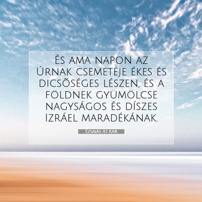 Ézsaiás 4:1 KAR Bibliai verskép