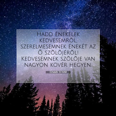 Ézsaiás 5:1 KAR Bibliai verskép