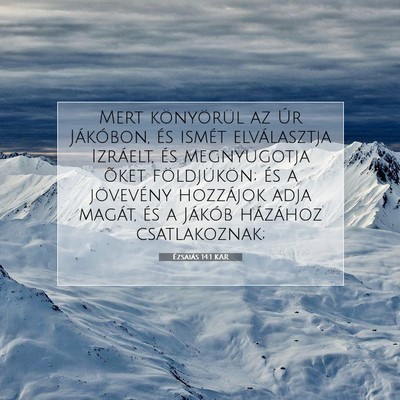 Ézsaiás 14:1 KAR Bibliai verskép