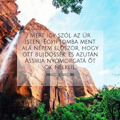 Ézsaiás 52:4 Bibliai vers magyarázata