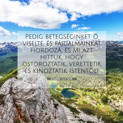 Ézsaiás 53:4 KAR Bibliai verskép