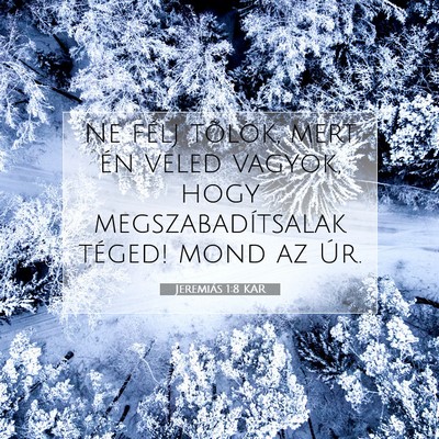 Jeremiás 1:8 Bibliai vers magyarázata