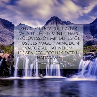 Jeremiás 2:21 KAR Bibliai verskép