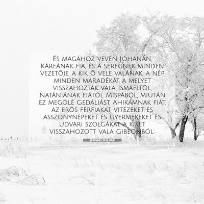 Jeremiás 41:16 KAR Bibliai verskép