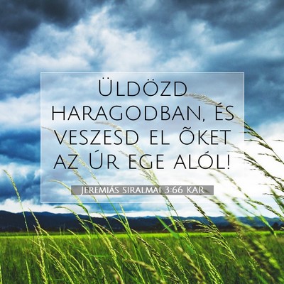 Jeremiás siralmai 3:66 KAR Bibliai verskép