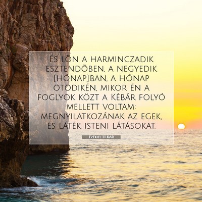 Ezékiel 1:1 Bibliai vers magyarázata