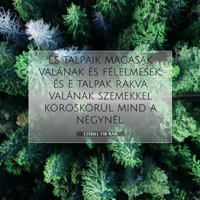 Ezékiel 1:18 Bibliai vers magyarázata
