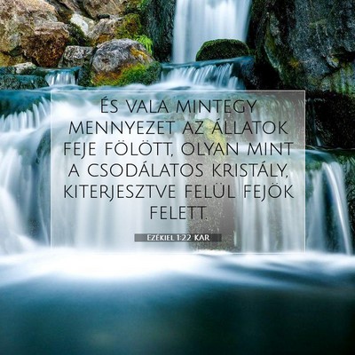 Ezékiel 1:22 Bibliai vers magyarázata