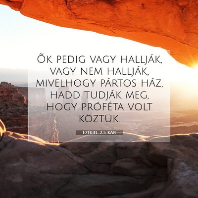 Ezékiel 2:5 Bibliai vers magyarázata