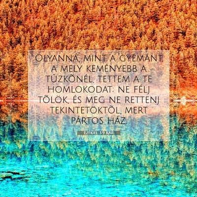 Ezékiel 3:9 Bibliai vers magyarázata