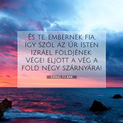 Ezékiel 7:2 Bibliai vers magyarázata