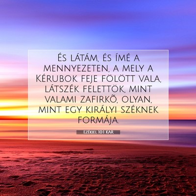 Ezékiel 10:1 KAR Bibliai verskép