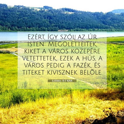 Ezékiel 11:7 KAR Bibliai verskép