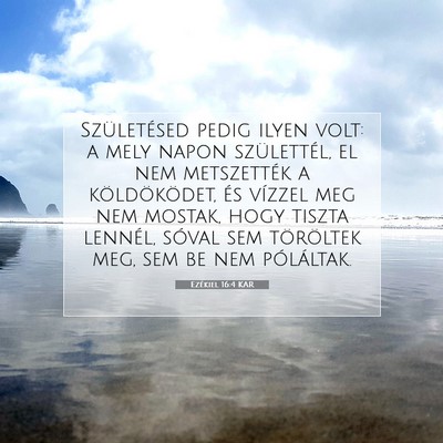 Ezékiel 16:4 Bibliai vers magyarázata