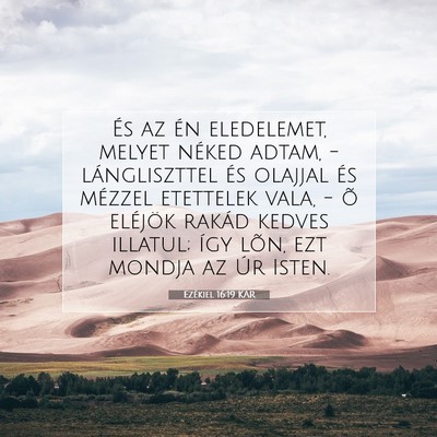 Ezékiel 16:19 Bibliai vers magyarázata