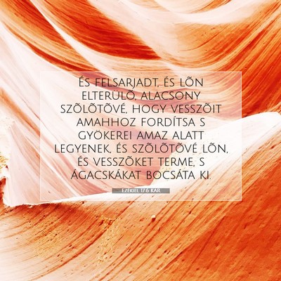 Ezékiel 17:6 Bibliai vers magyarázata
