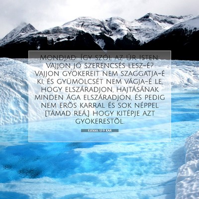 Ezékiel 17:9 Bibliai vers magyarázata