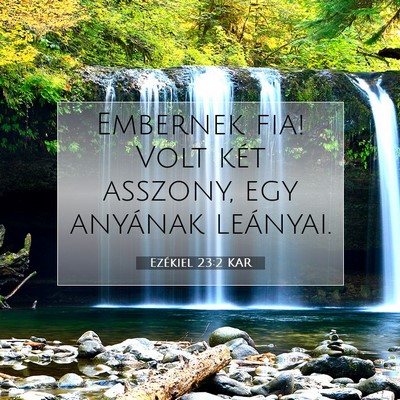 Ezékiel 23:2 Bibliai vers magyarázata