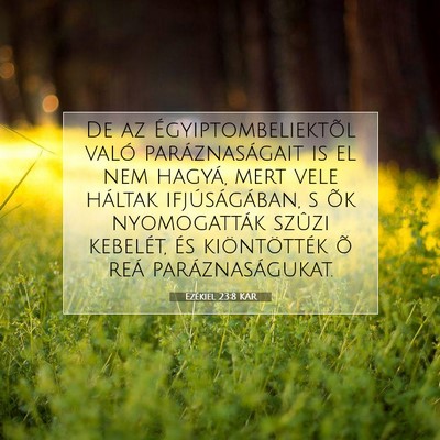 Ezékiel 23:8 Bibliai vers magyarázata