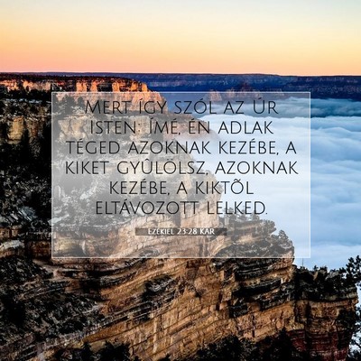 Ezékiel 23:28 Bibliai vers magyarázata