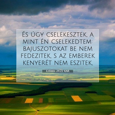 Ezékiel 24:22 Bibliai vers magyarázata