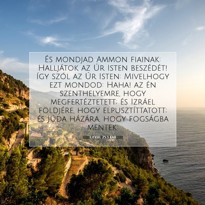 Ezékiel 25:3 Bibliai vers magyarázata