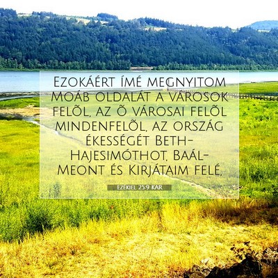 Ezékiel 25:9 Bibliai vers magyarázata