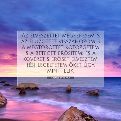 Ezékiel 34:16 Bibliai vers magyarázata