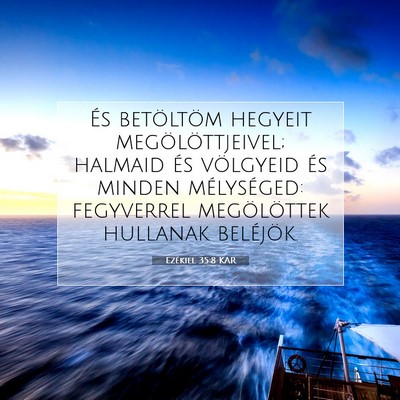Ezékiel 35:8 Bibliai vers magyarázata