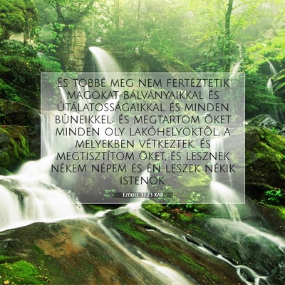 Ezékiel 37:23 KAR Bibliai verskép