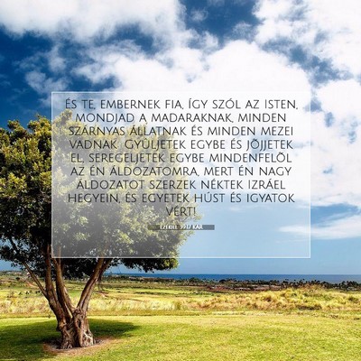Ezékiel 39:17 Bibliai vers magyarázata