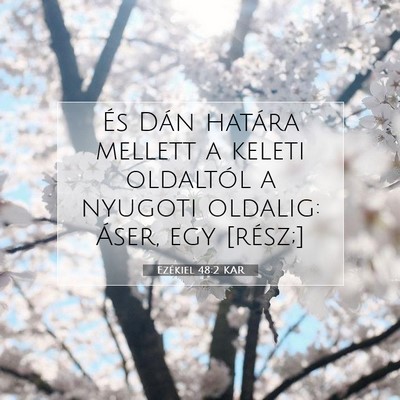 Ezékiel 48:2 Bibliai vers magyarázata
