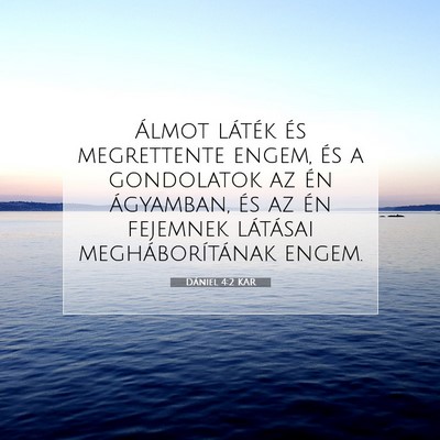 Dániel 4:2 Bibliai vers magyarázata