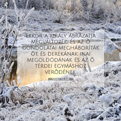 Dániel 5:6 KAR Bibliai verskép