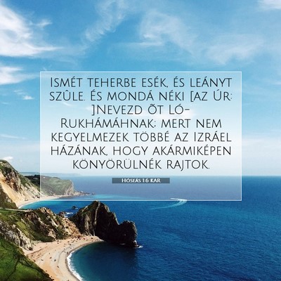 Hóseás 1:6 Bibliai vers magyarázata