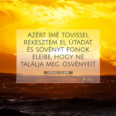 Hóseás 2:5 Bibliai vers magyarázata