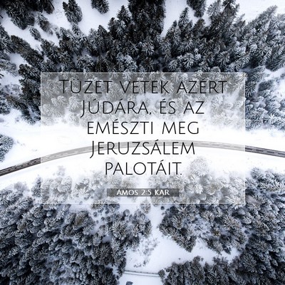 Ámos 2:5 KAR Bibliai verskép