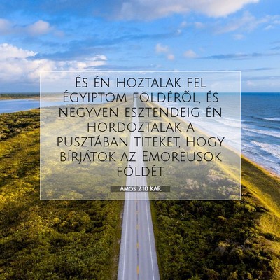Ámos 2:10 KAR Bibliai verskép