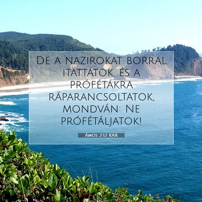 Ámos 2:12 KAR Bibliai verskép