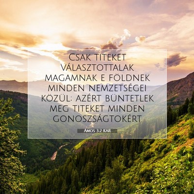 Ámos 3:2 KAR Bibliai verskép